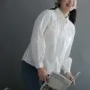 (Grandpa'S) Minara Shirt Kode 3268 Broken White - Image 3