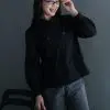 (Grandpa'S) Minara Shirt Kode 3268 Black - Image 2