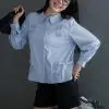 (Grandpa'S) Minara Shirt Kode 3268 Blue - Image 2