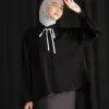 Belara Shirt Kode 20280 Black-Blue