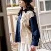 Hadley Shirt Navy-Cream - Image 4