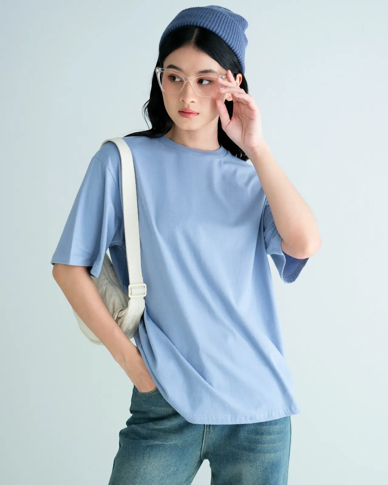 Rieka Basic T-Shirt Blue
