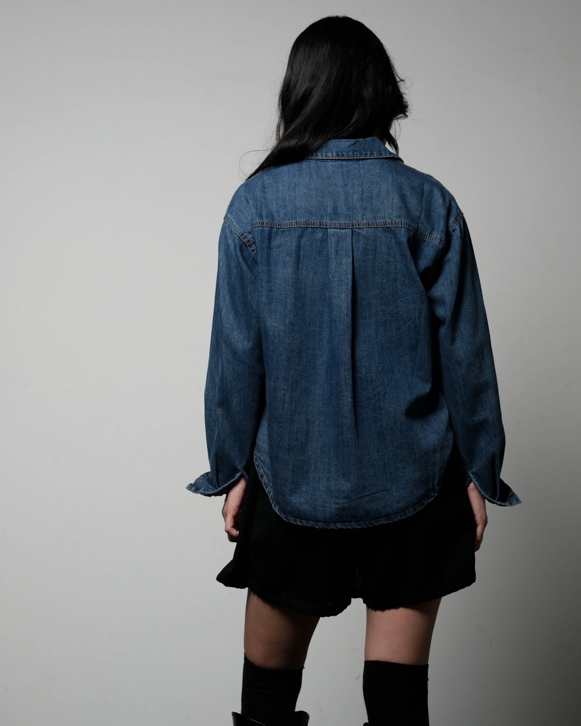 Fresa Denim Shirt Kode 223D Dark Blue - Image 2