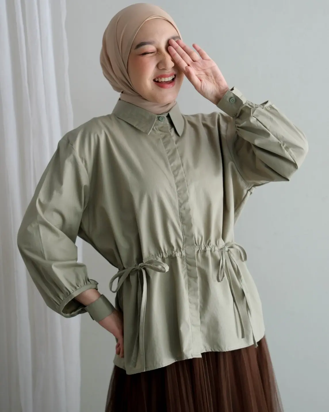 Galena Shirt Sage - Image 3