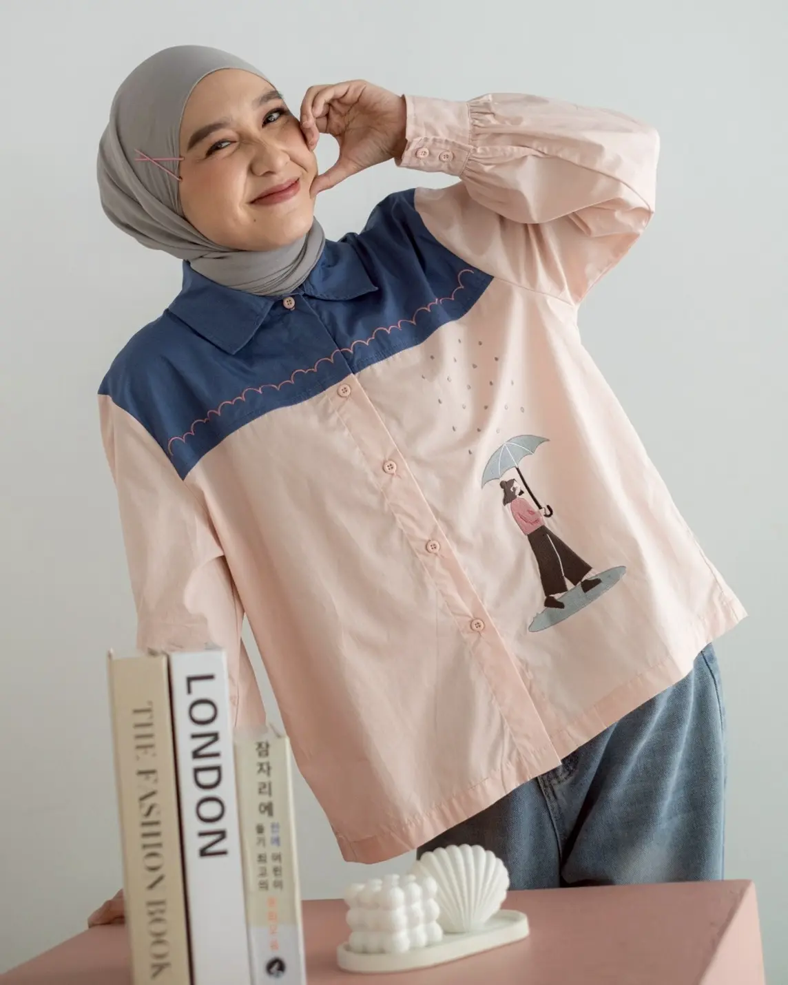 Ame Shirt Blue - Image 5