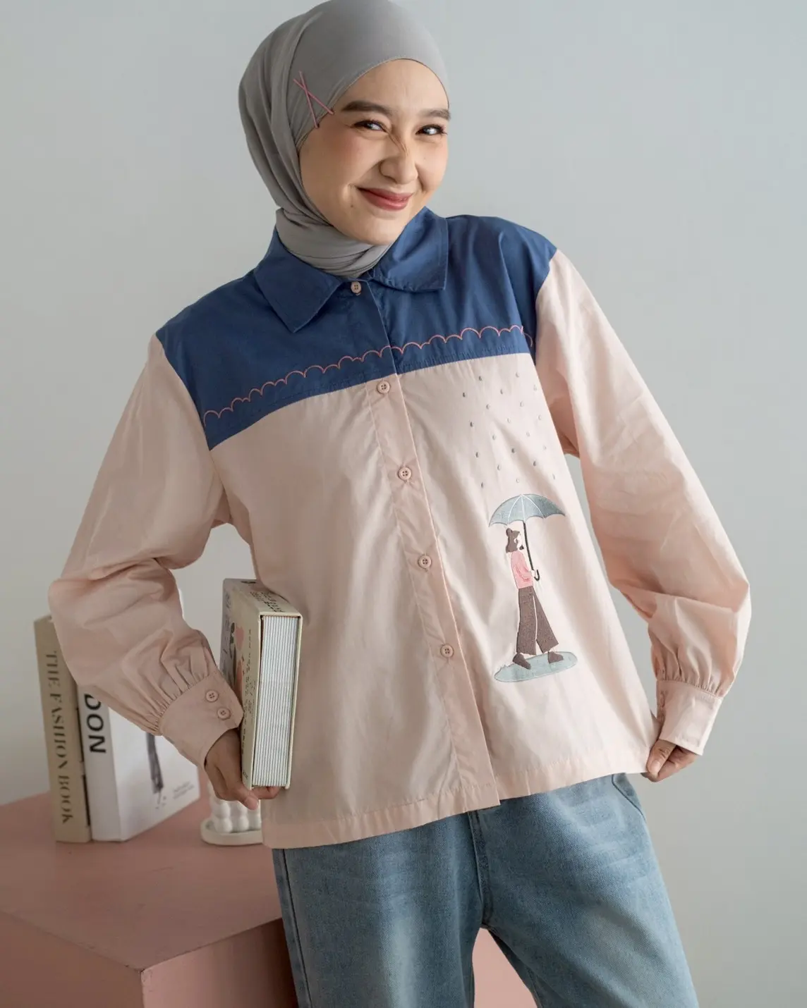 Ame Shirt Blue - Image 2