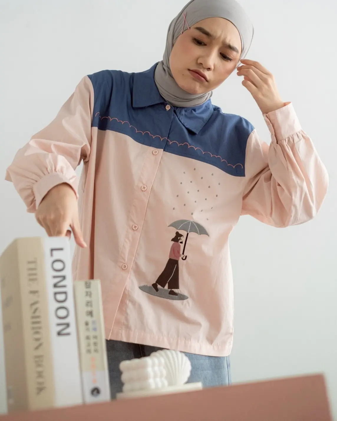 Ame Shirt Blue - Image 3