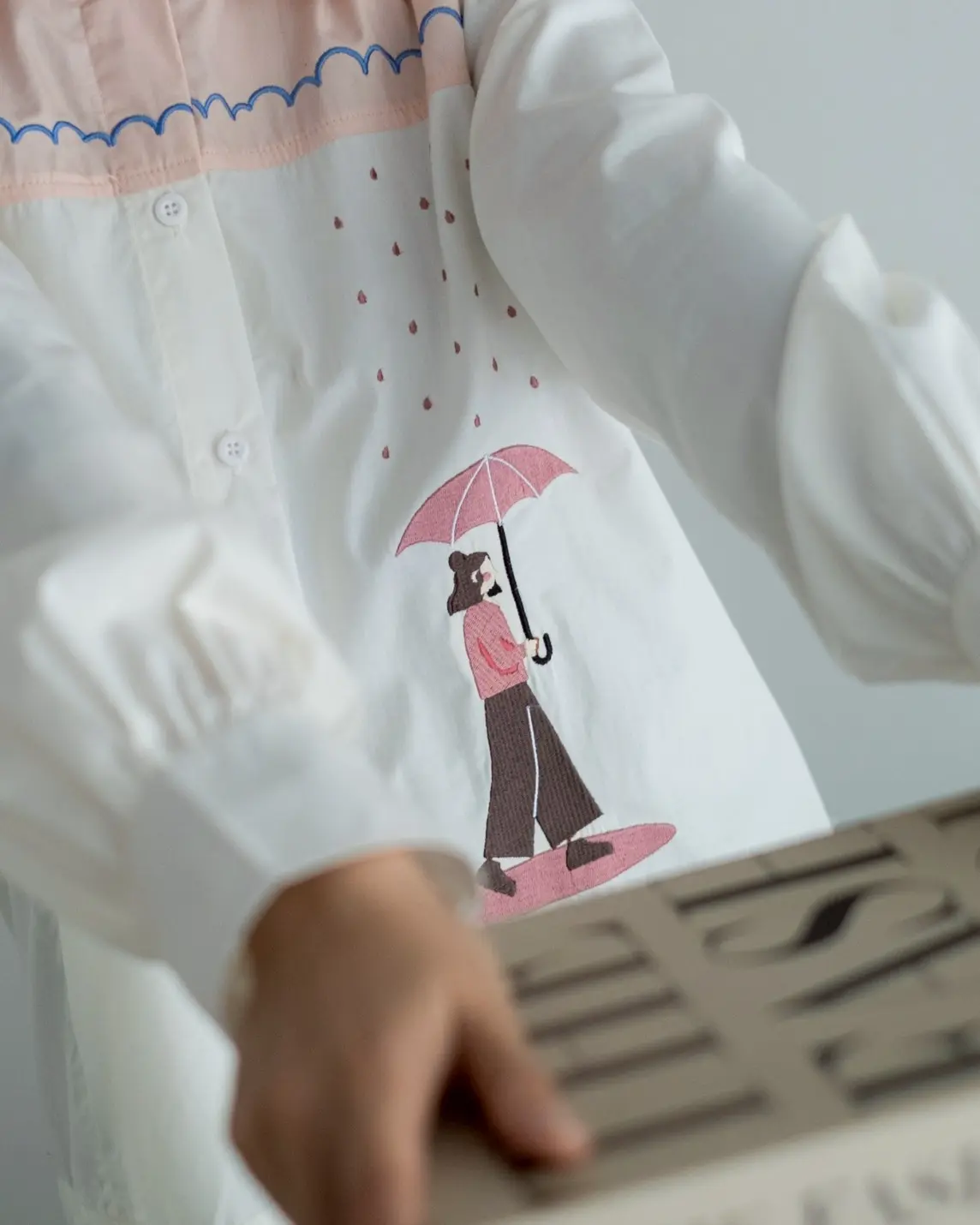 Ame Shirt Pink - Image 6