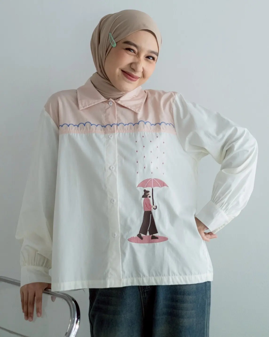Ame Shirt Pink