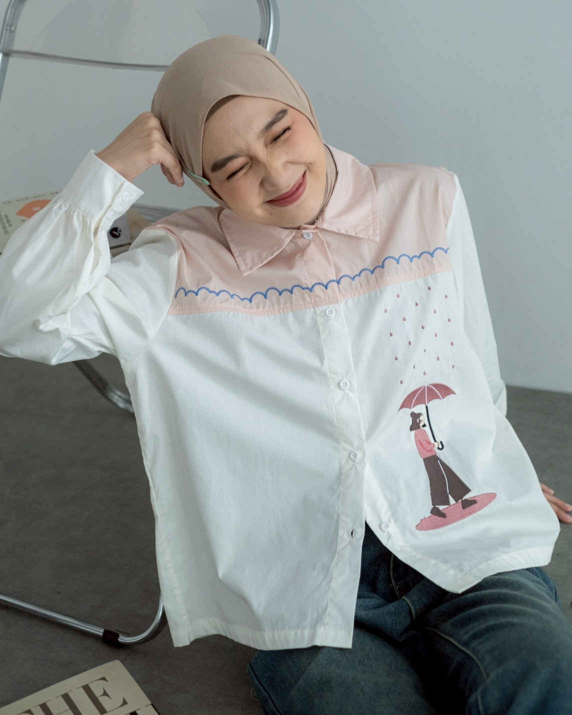 Ame Shirt Pink - Image 5