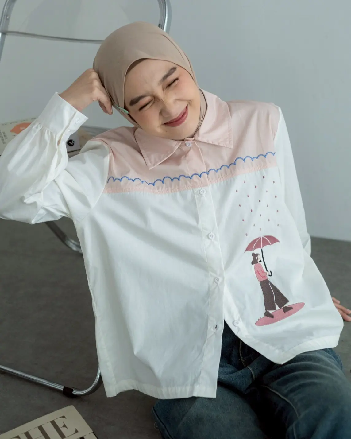Ame Shirt Pink - Image 5