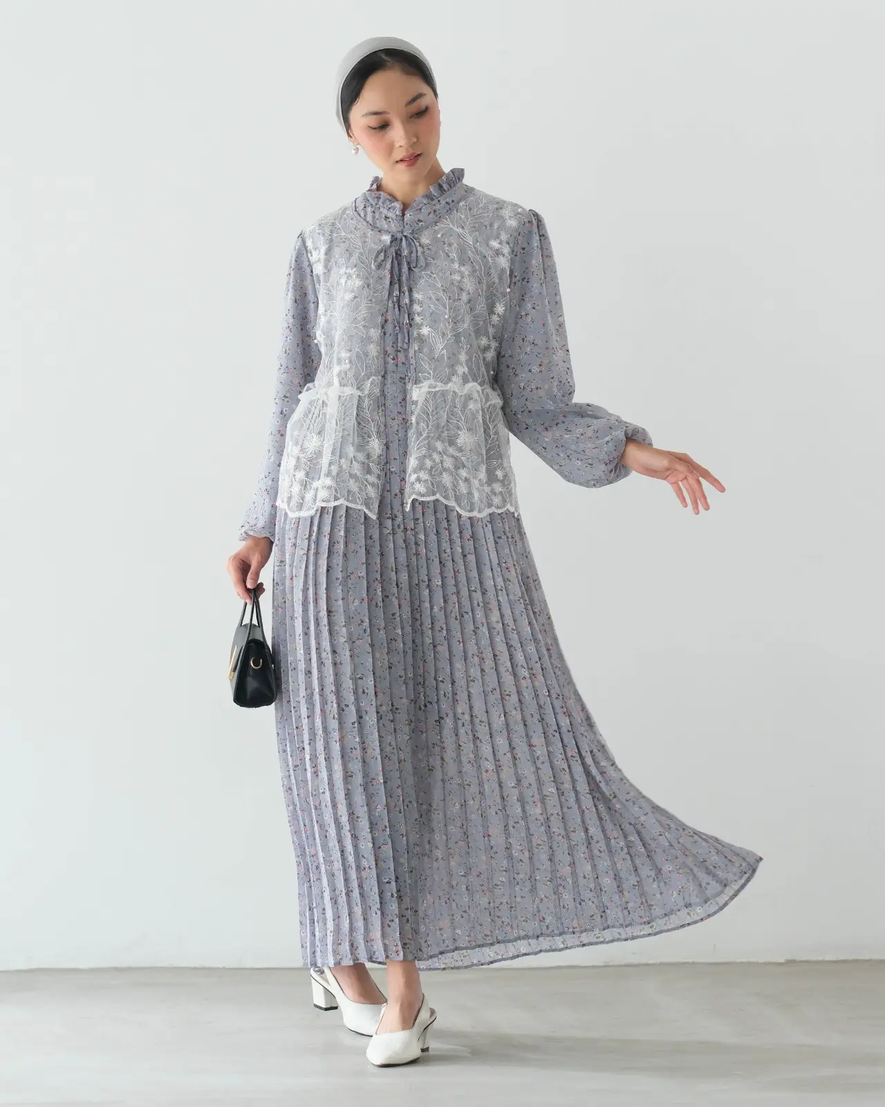 Adriel Maxi Dress Kode 334-2249 Grey - Image 3