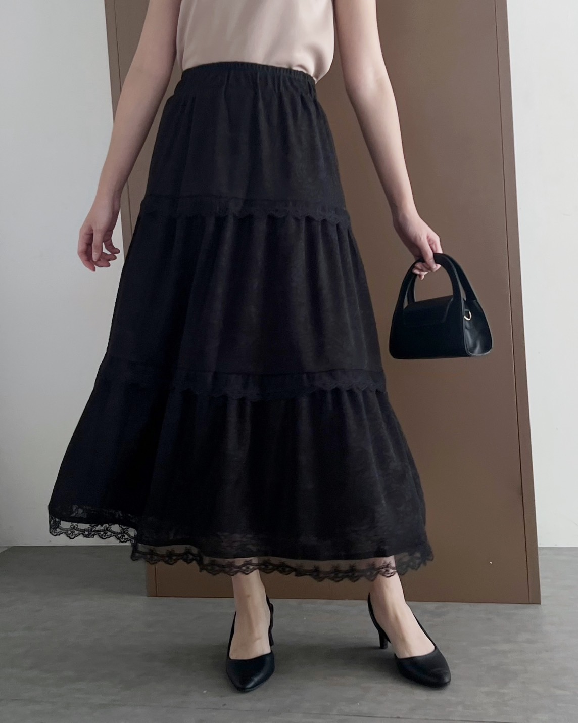 Cheima Skirt Kode 227D Black