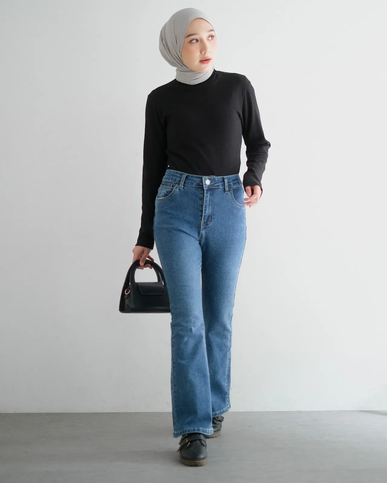 CLAREY DENIM PANTS KODE 133A