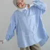 Doskan Stripe Shirt Kode 1403 Blue - Image 2