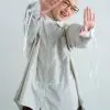 Doskan Stripe Shirt Kode 1403 Light Sage - Image 2