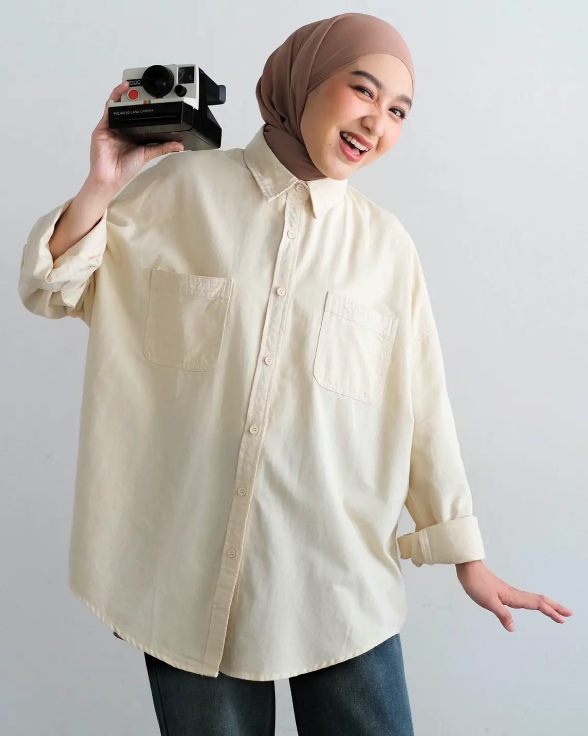 Eluna Shirt Kode 820501 Ivory