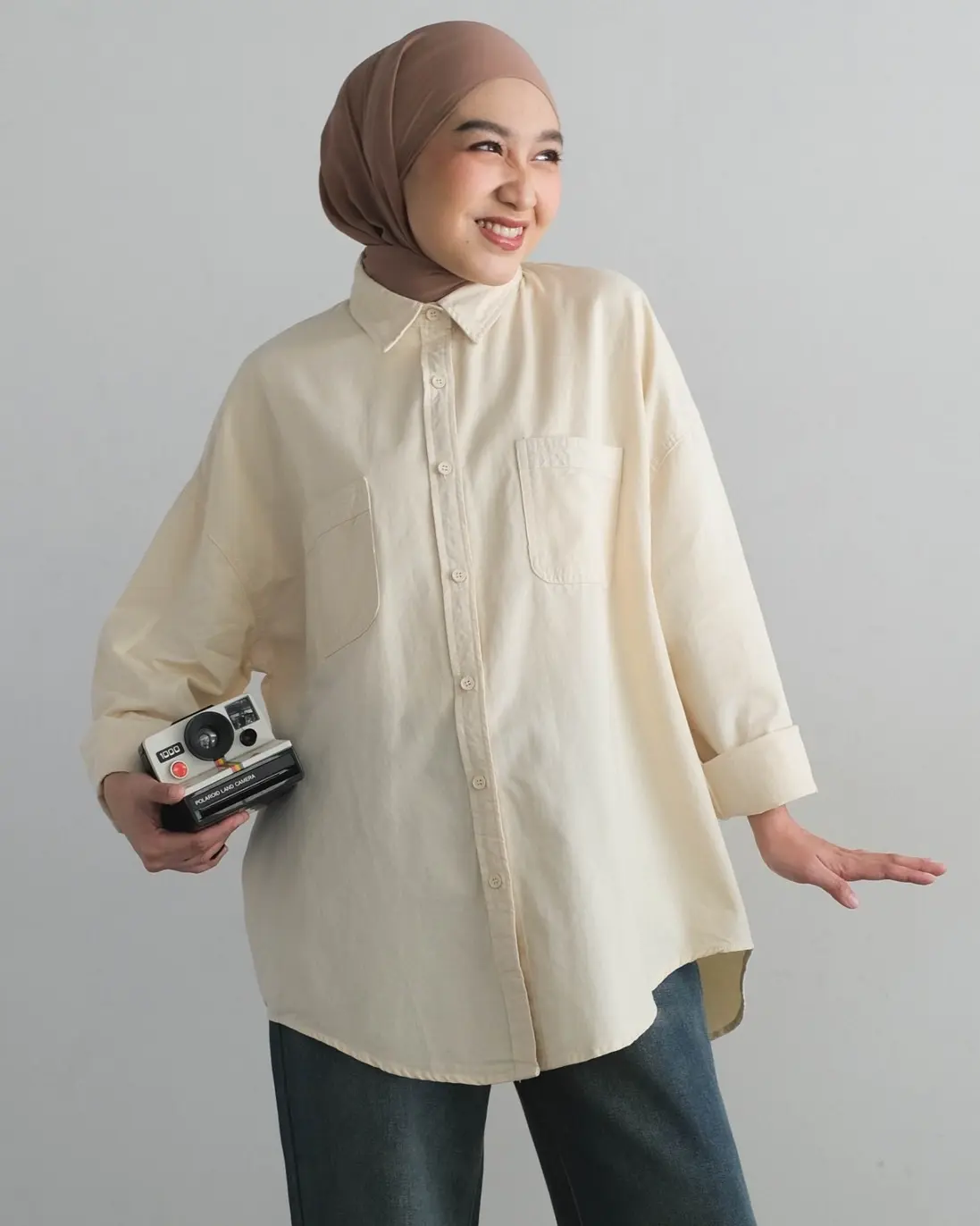 Eluna Shirt Kode 820501 Ivory - Image 2