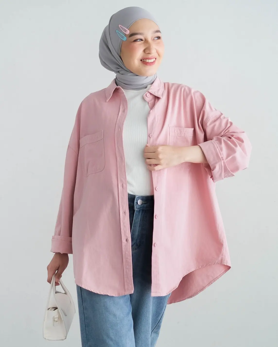 Eluna Shirt Kode 820501 Pink - Image 2