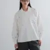 Floriesa Shirt KODE 1401 Broken White - Image 3