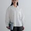 Floriesa Shirt KODE 1401 Broken White - Image 2