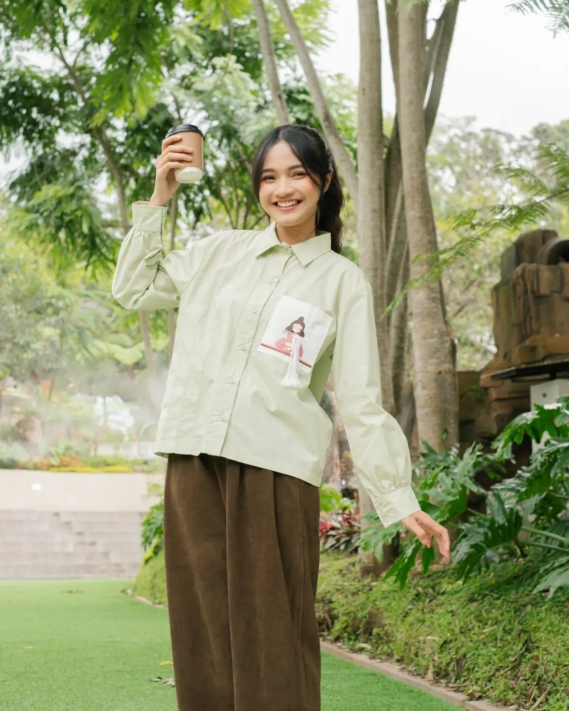 Hashi Shirt Mint - Image 2