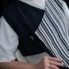Jalfa Corduroy Vest Navy - Image 2