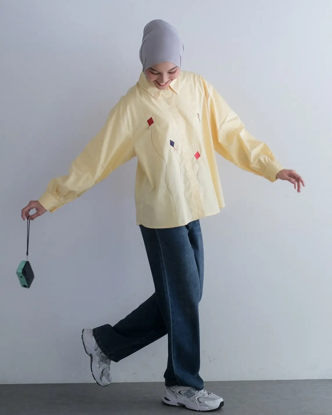 Kites Shirt Kode 1409 Yellow - Image 3