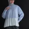 Nore Stripe Longsleeve Kode 1404 Blue - Image 2