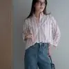 Oriela Stripe Shirt Kode Mr 1655 Pink - Image 2