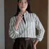 Oriela Stripe Shirt Kode Mr 1655 Green - Image 2