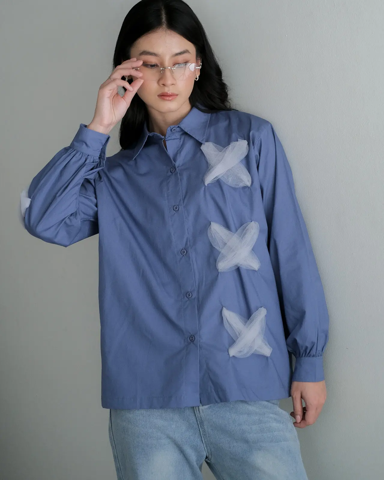 Reigner Shirt Steel Blue