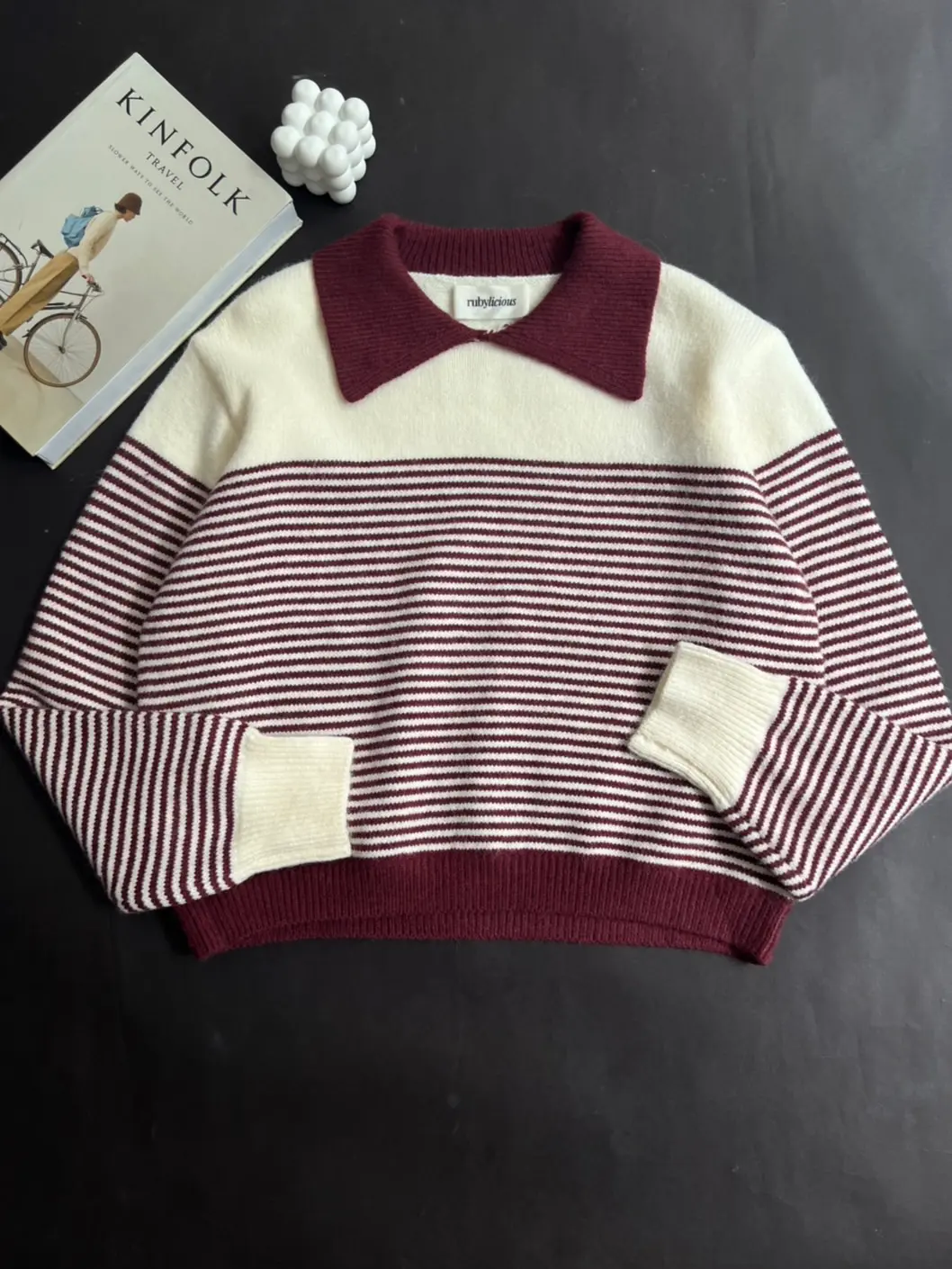 Siyona Longsleeve Kode 356E Maroon