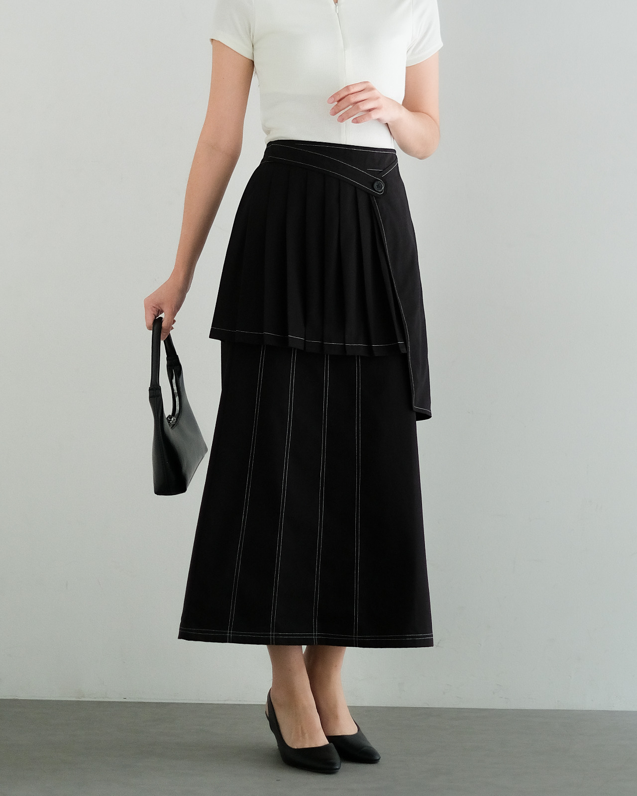 Alternative view of Venchy Skirt Black