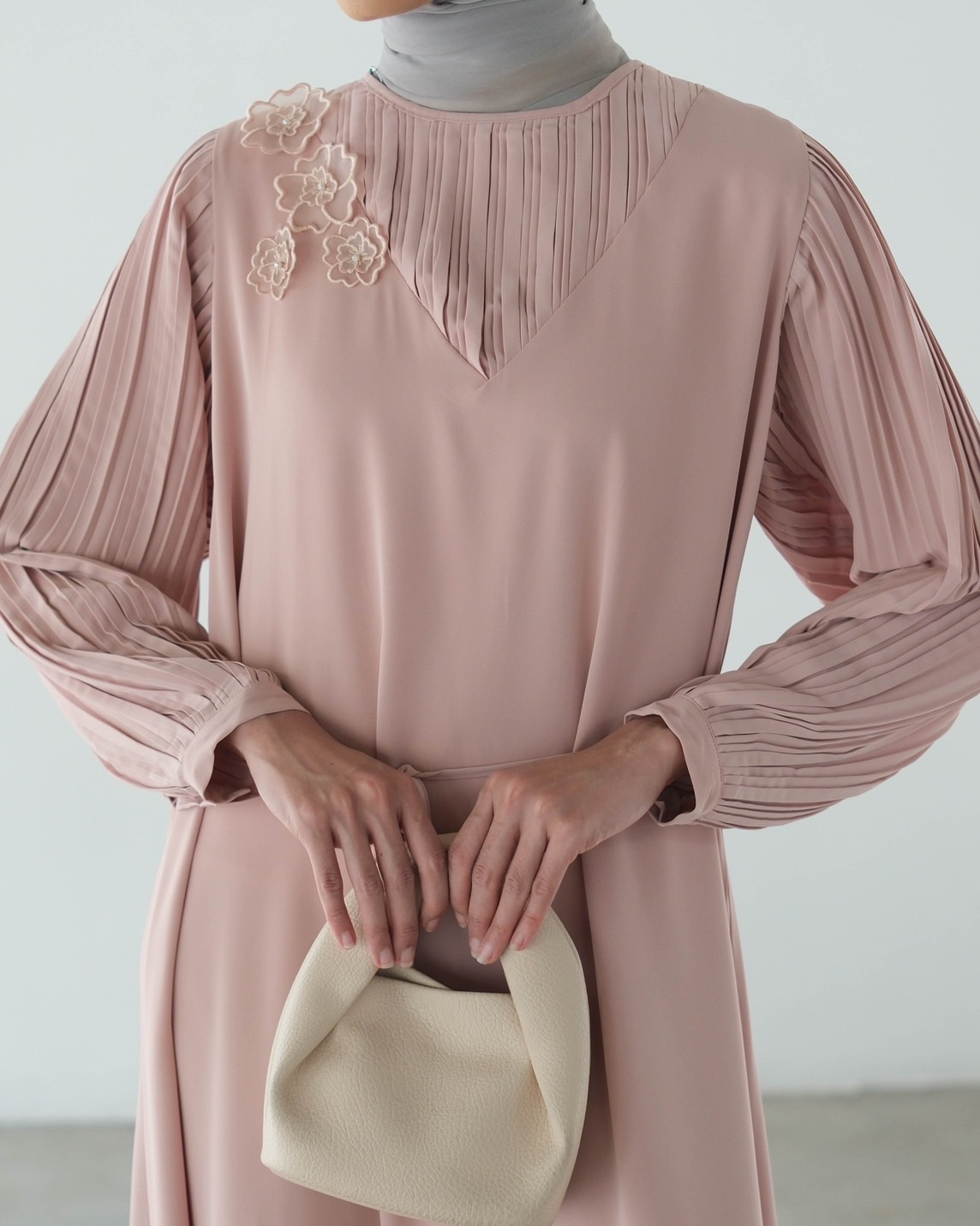 Ceyva Maxi Dress Kode 3274 Nude - Image 2