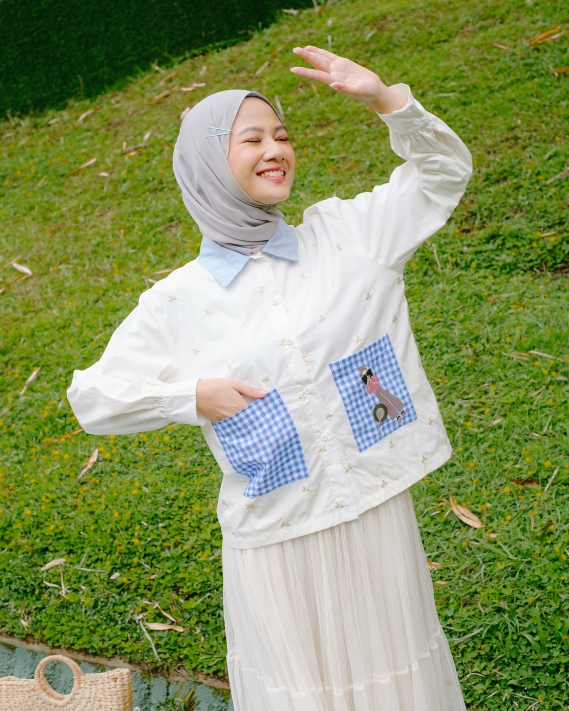 Alternative view of Piku Shirt Blue