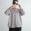 Chanita Shirt Kode 60086 Light Grey - Image 3
