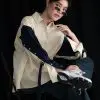 Nimamo Shirt Kode 20290 Cream-Navy - Image 3