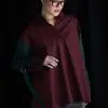 Nimamo Shirt Kode 20290 Maroon-Glass Green - Image 2