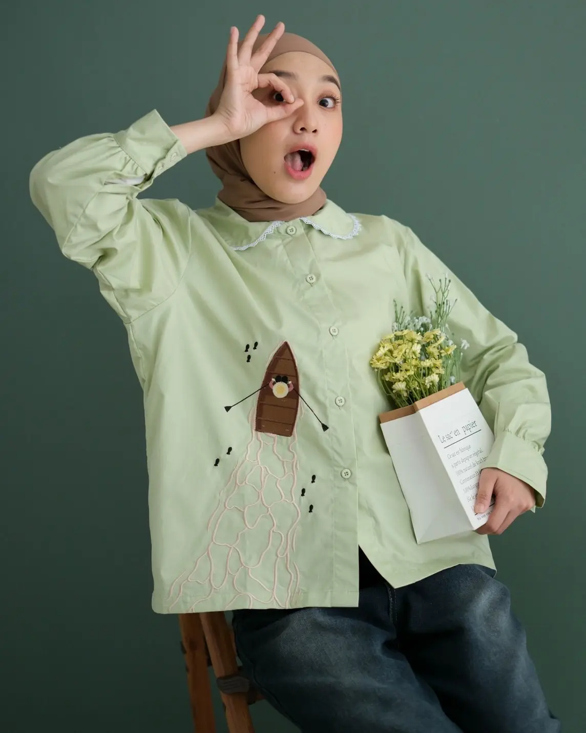 DIPTI Shirt Sage