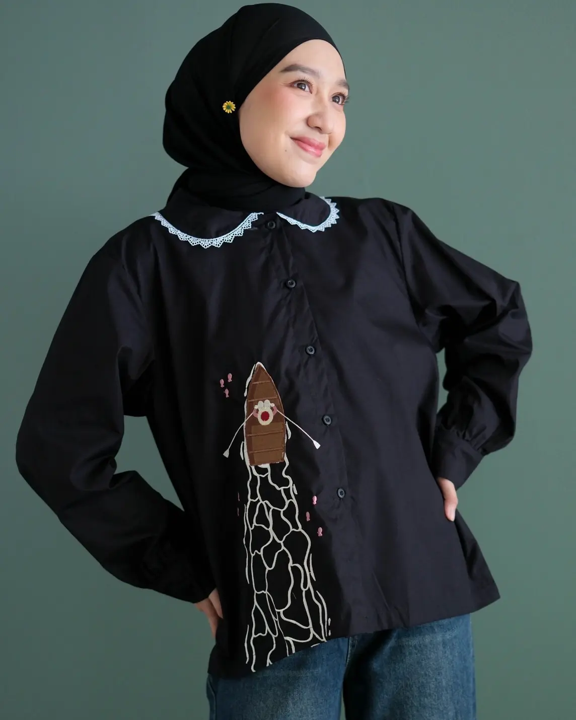 DIPTI Shirt Black