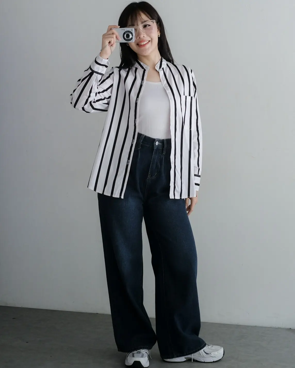 Udipti Stripe Shirt Kode Mr 1656 Black - Image 2