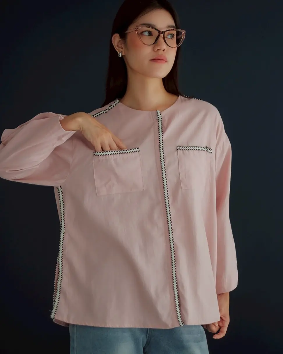 Lupita Shirt Kode 3282 Pink