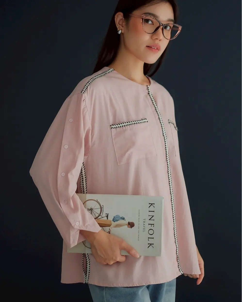 Lupita Shirt Kode 3282 Pink - Image 2