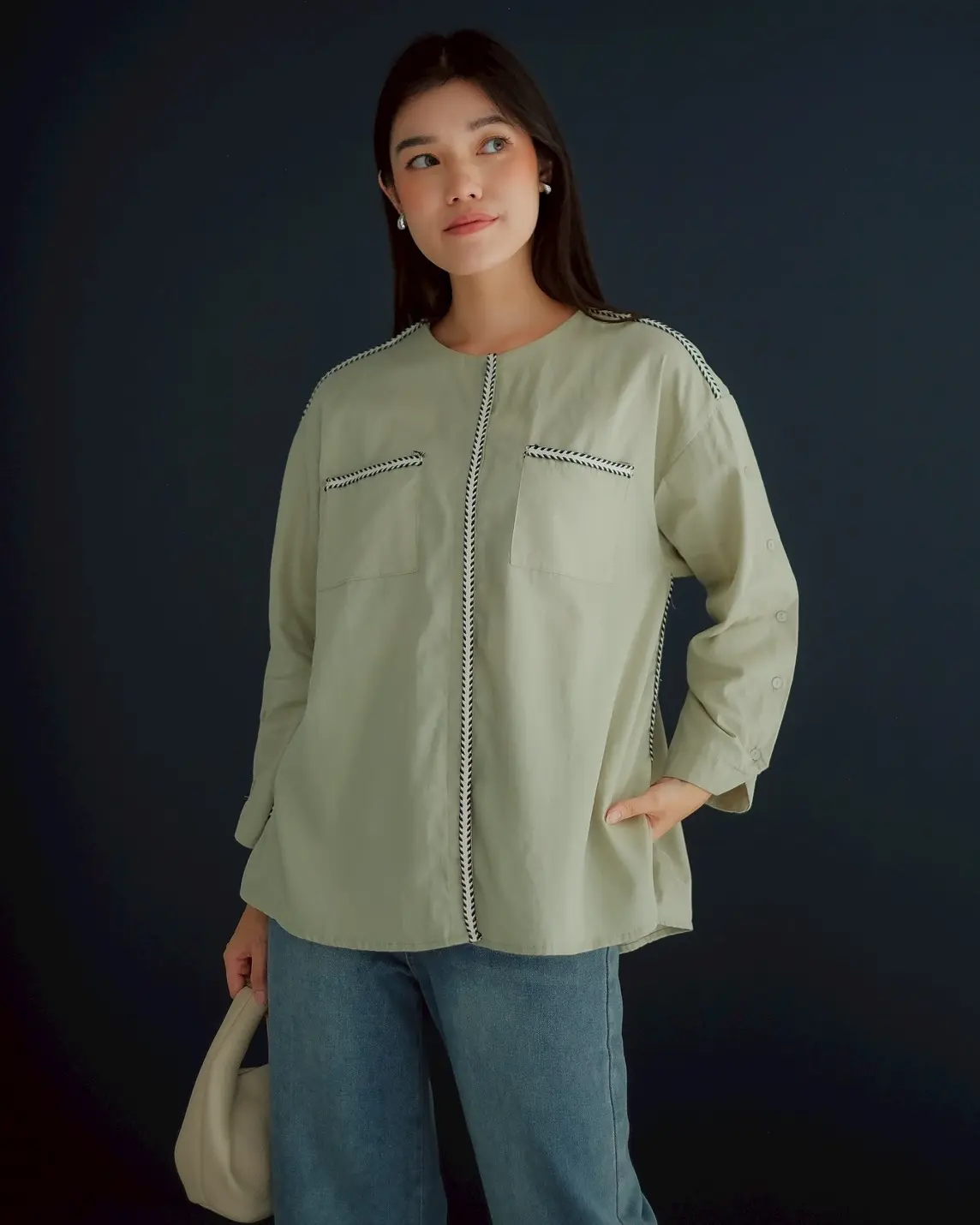 Lupita Shirt Kode 3282 Mint - Image 3