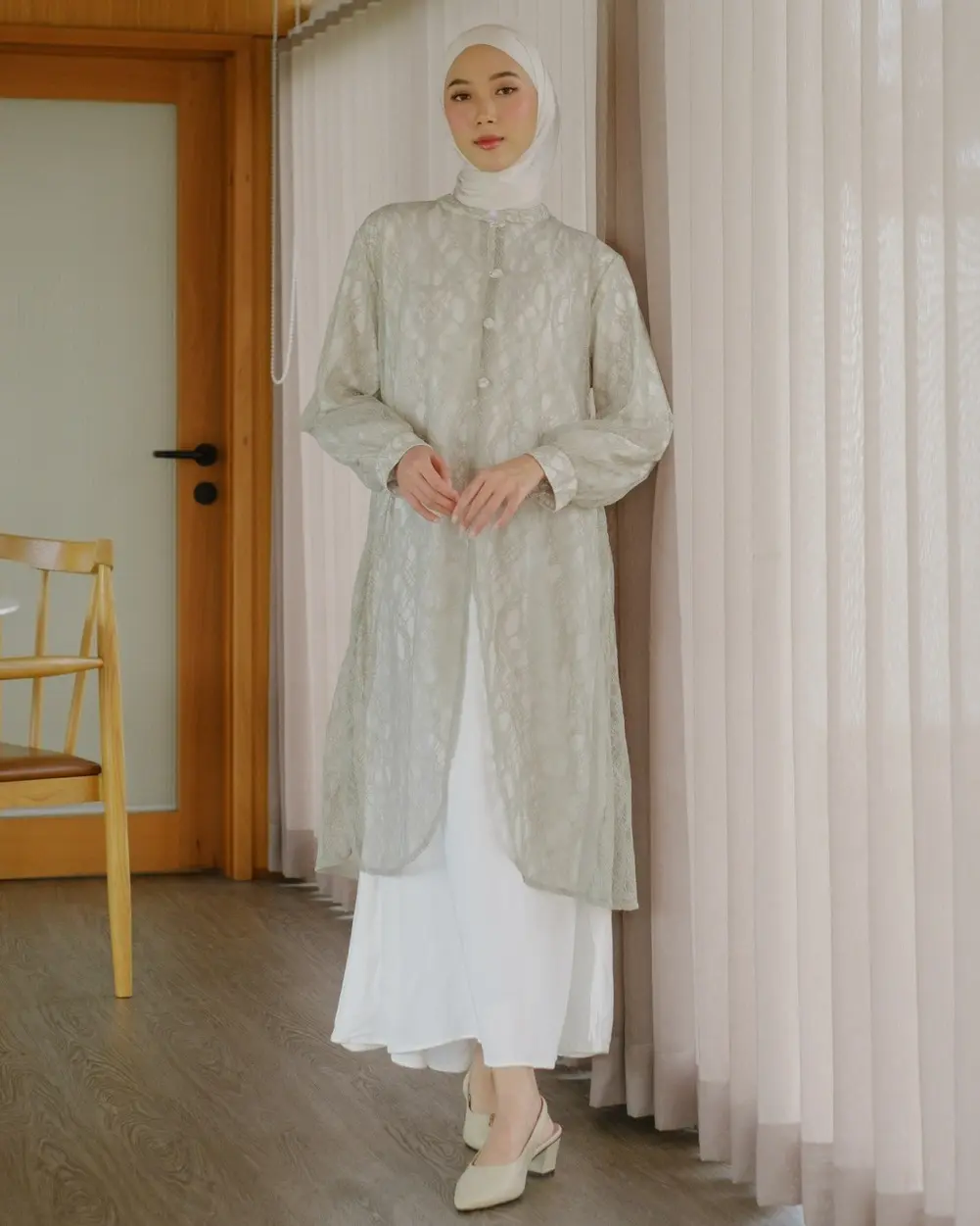 Adinia Maxi Dress Mint - Image 3
