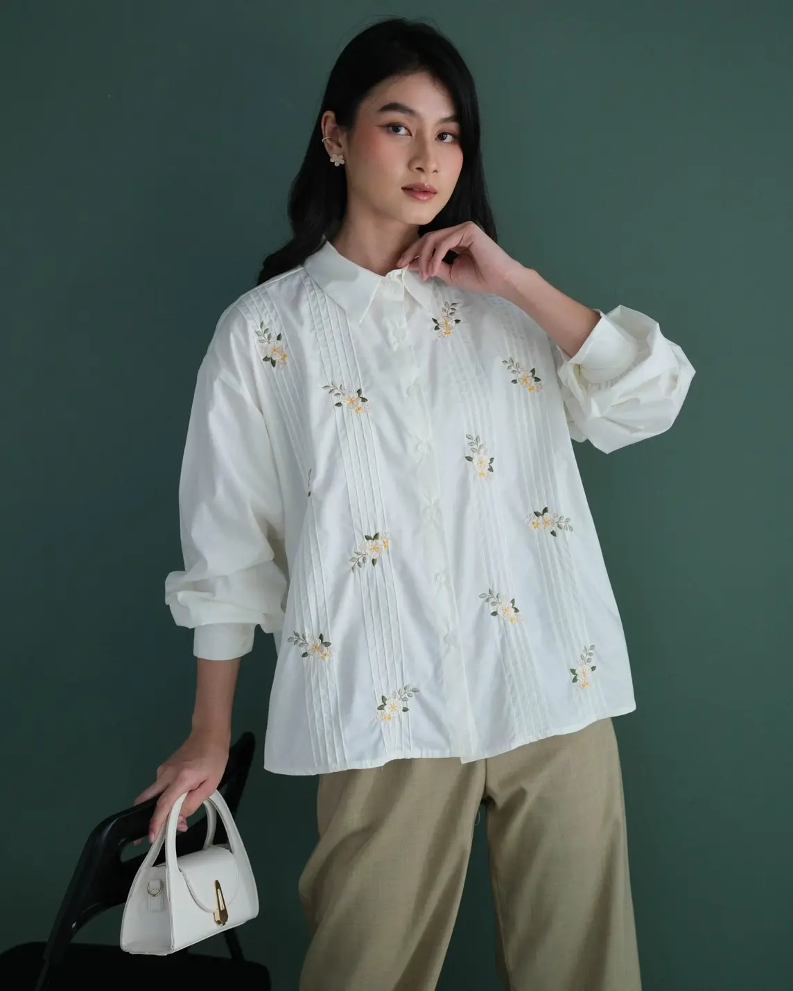 Agashe Shirt Kode 20312 Broken White - Image 3
