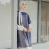 Amera Maxi Dress Navy - Image 2