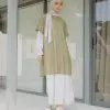 Amera Maxi Dress Army - Image 3