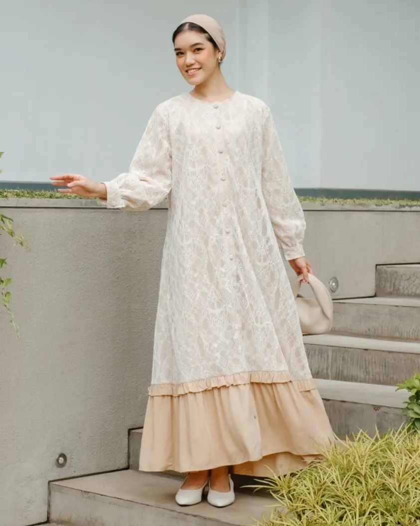 Arabella Maxi Dress Broken White
